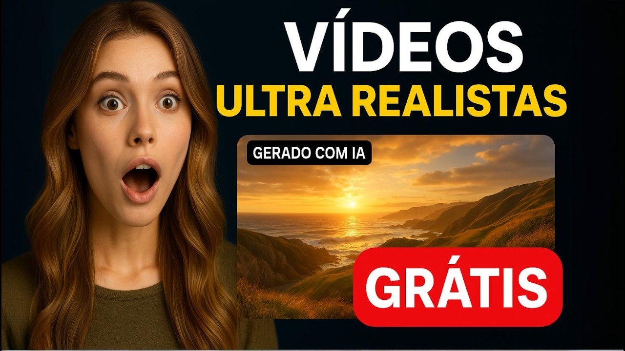 COMO CRIAR VÍDEOS ULTRA REALISTAS E ILIMITADOS SEM MARCA D´ÁGUA (100% GRÁTIS!)